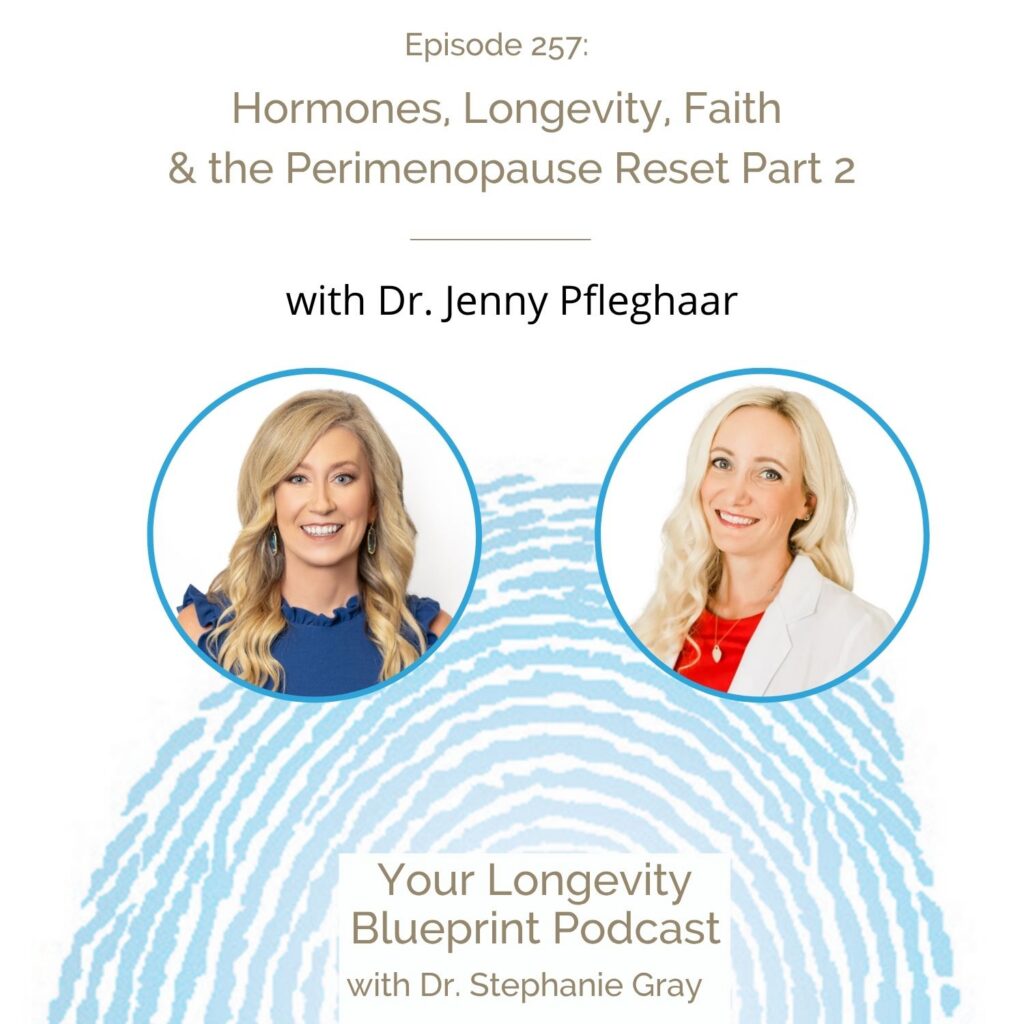 Hormones, Longevity, Faith & the Perimenopause Reset with Dr. Jenny Pfleghaar – Part 2